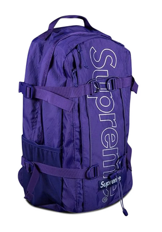 Supreme Backpack (FW18) Purple (WORN)