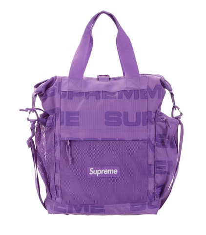 Supreme Utility Tote Tote (FW21) Purple (WORN)