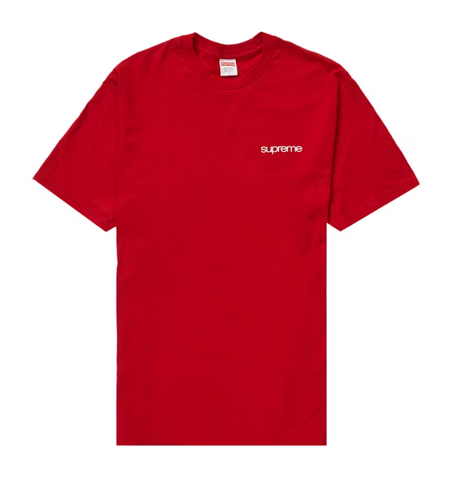 Supreme NYC Tee Red