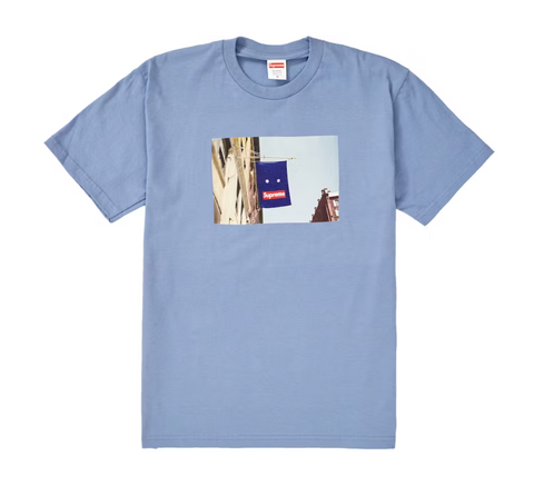 Supreme Banner Tee Slate