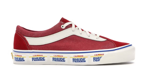 Vans Bold Ni Rhude Red (WORN)