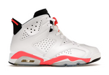 Air Jordan 6 Retro Infrared White (2014) (WORN)