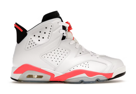 Air Jordan 6 Retro Infrared White (2014) (WORN)