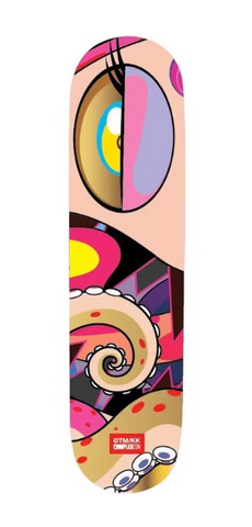 Takashi Murakami Face Skateboard Deck (NEW W/ FLAWS)