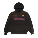 Travis Scott x Nike x FC Barcelona Spray Logo Hoodie Black