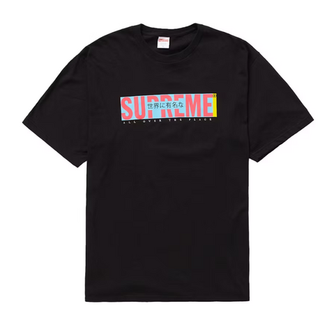 Supreme All Over Tee Black
