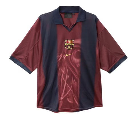 Travis Scott x Nike x FC Barcelona Retro 2000/01 Home Skeleton Jersey Multicolor