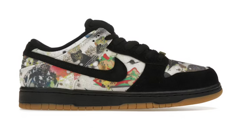 Nike SB Dunk Low Supreme Rammellzee (WORN)