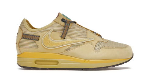 Nike Air Max 1 Travis Scott Cactus Jack Saturn Gold (WORN)