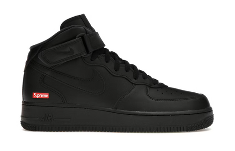 Nike Air Force 1 Mid Supreme Black