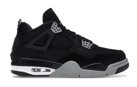 Air Jordan 4 Retro SE Black Canvas (WORN)