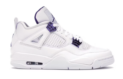 Air Jordan 4 Retro Metallic Purple (WORN)