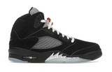 Air Jordan 5 Retro OG Black Metallic Reimagined (TRIED ON/MISN WHITE LACES)