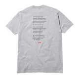 Supreme Scarface Split Tee Heather Grey (WORN)