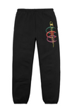 Supreme Champion Stacked C Sweatpant Black (WORN)