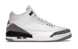 Air Jordan 3 Retro White Cement Reimagined (WORN)