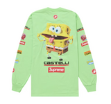 Supreme SpongeBob/Castelli Racing L/S Tee Green