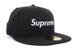 Supreme Playboy Box Logo New Era Cap Black