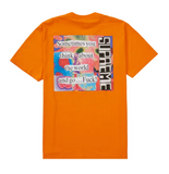 Supreme Static Tee Orange