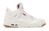 Air Jordan 4 Retro Levi's White (Levi's Tag) (WORN)