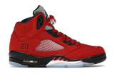 Air Jordan 5 Retro Raging Bull Red (2021) (WORN)
