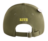 Kith x Taxi Driver Washed Twill Classic Cap Cypress