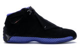 Air Jordan 18 Retro Black Sport Royal (2018) (WORN)