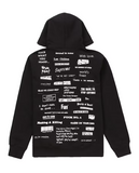 Supreme Stop Crying Hooded Sweatshirt Black (WORN)