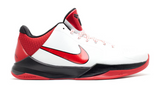 Nike Kobe 5 White Varsity Red Black 2010 (WORN)