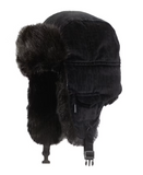 Supreme Velvet Pattern Trooper Black