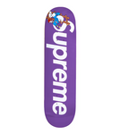 Supreme Smurfs Skateboard Purple (NEW W/ FLAWS)
