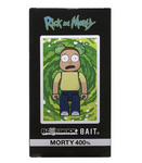 Bearbrick BAIT x Medicom Rick and Morty 400% White