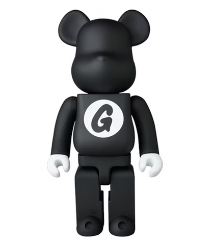 Bearbrick Goodenough 400% Black (DISPLAYED)