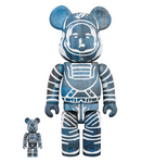 Bearbrick x Billionaire Boys Club x FDMTL 100% & 400% Set Navy/White (OPEN BOX)