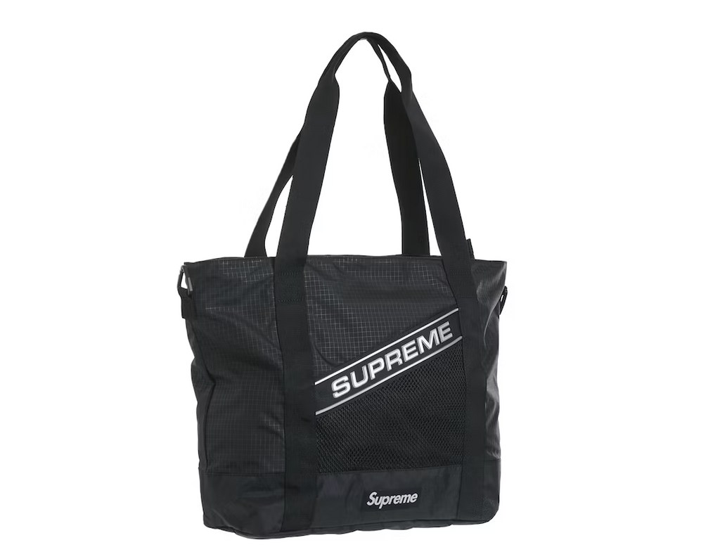 Supreme 3D Logo Tote Bag Black FW23 THE FIX