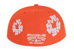 Denim Tears New Era Cotton Wreath 59/50 Cap Orange