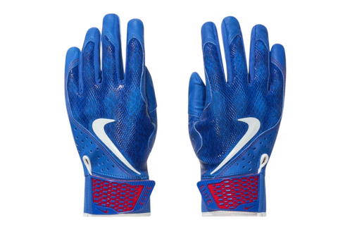 Nike X Kobe Alpha Elite Batting Gloves Blue