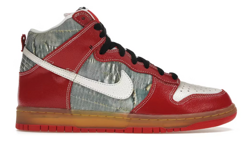 Nike SB Dunk High Shoe Goo (WORN)