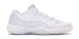 Air Jordan 11 Retro Low Heiress Pure Platinum (GS) (WORN)
