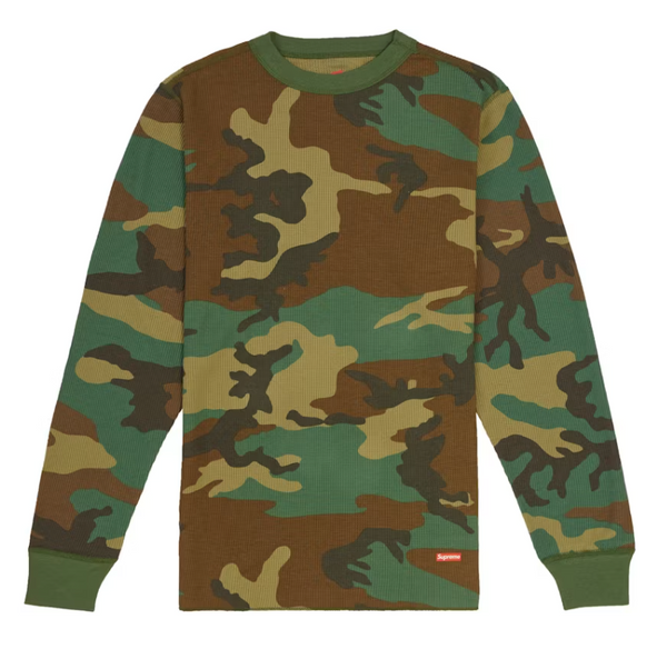 トップス Supreme hanes bones thermal crew camo S Supreme Hanes Thermal Crew (1 Pack) Camo – THE FIX