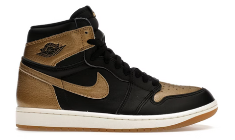 Air Jordan 1 Retro High OG Black Metallic Gold