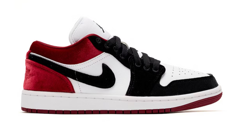 Air Jordan 1 Low SE Velvet Black Toe (Women's)