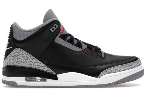 Air Jordan 3 Retro OG Black Cement (2024) (WORN)