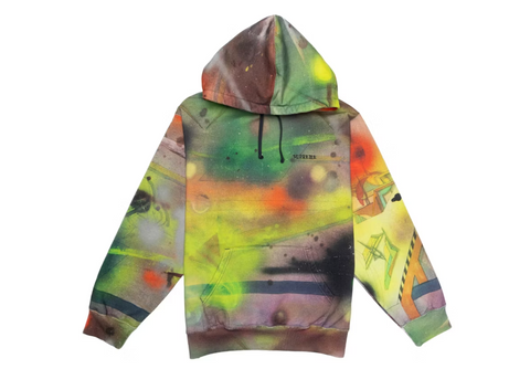 Supreme Rammellzee Hooded Sweatshirt Multicolor