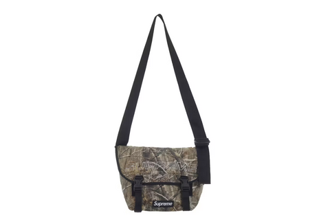 Supreme Denim Messenger Bag Realtree AP Camo