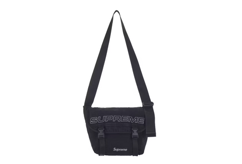 Supreme Denim Messenger Bag Realtree Black