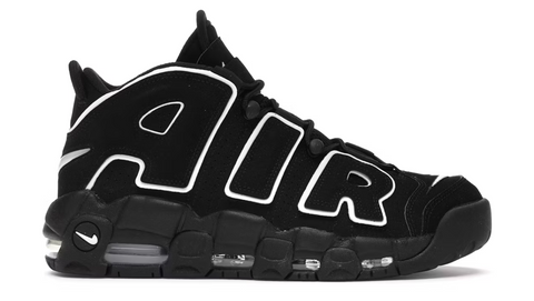 Nike Air More Uptempo Black White