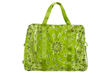 Supreme Bandana Tarp Large Duffle Bag Bright Green (NEW/DEFECTS)