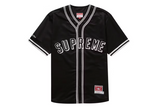 Supreme Mitchell & Ness Satin Baseball Jersey Black
