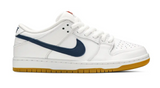 Nike SB Dunk Low Orange Label White Navy (WORN/NO BOX)